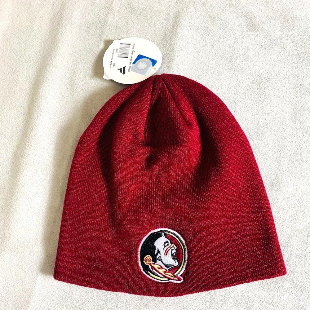 Top Of The World Headwear Florida State Seminoles Raised Cuffed Knit Hat - Garnt - Picture 3 of 9